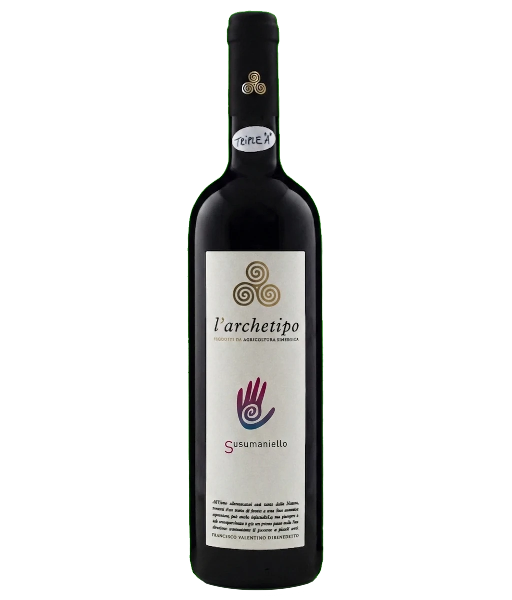 SUSUMANIELLO ROSSO SALENTO IGP 0.75L L'ARCHETIPO - VINO ROSSO PUGLIA SUSUMANIELLO