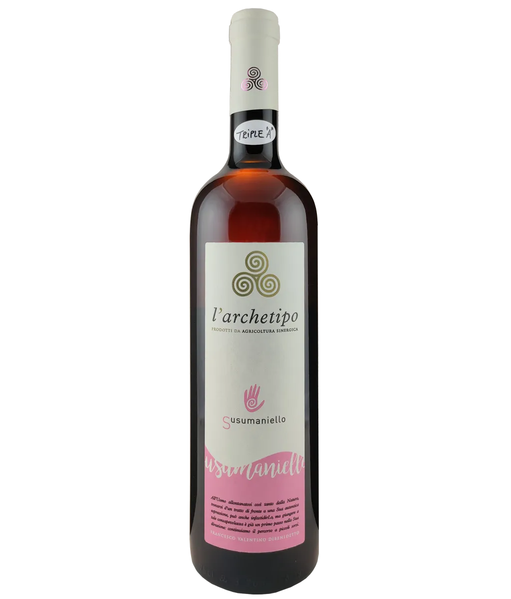 SUSUMANIELLO ROSATO SALENTO IGP 0.75L L'ARCHETIPO - VINO ROSATO PUGLIA SUSUMANIELLO
