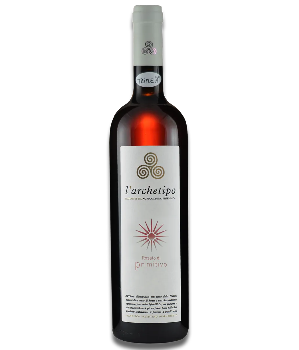 PRIMITIVO ROSATO SALENTO IGP 0.75L L'ARCHETIPO - VINO ROSATO PUGLIA