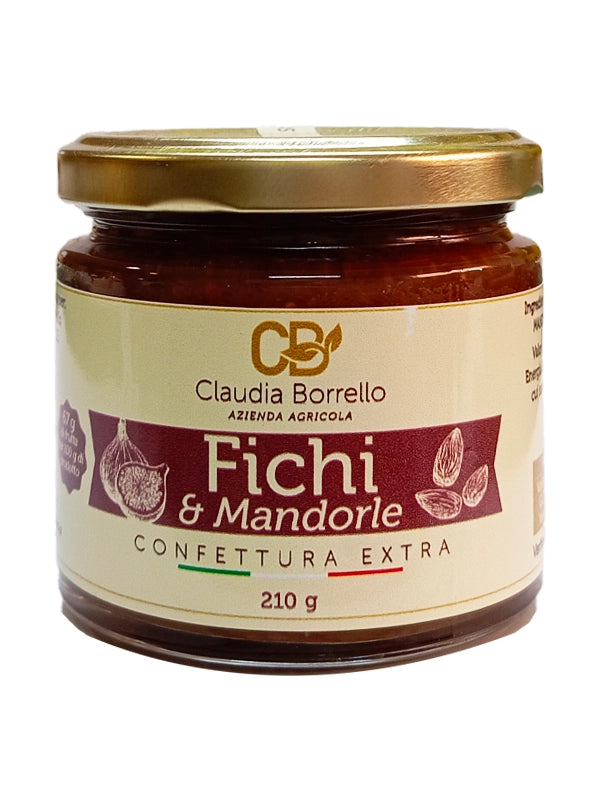 Confettura Extra di Fichi e Mandorle – Claudia Borrello - 220gr