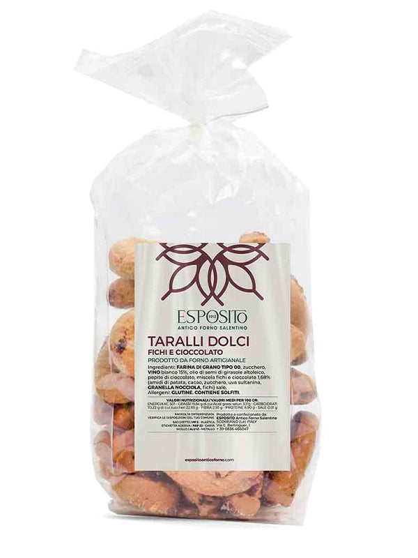 Taralli Dolci Fichi e Cioccolato – Esposito Antico Forno
